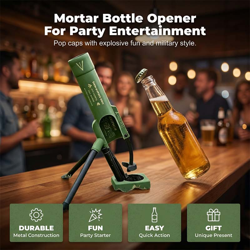 Military Grade Cap Lifter Mortar Style For Barbecue